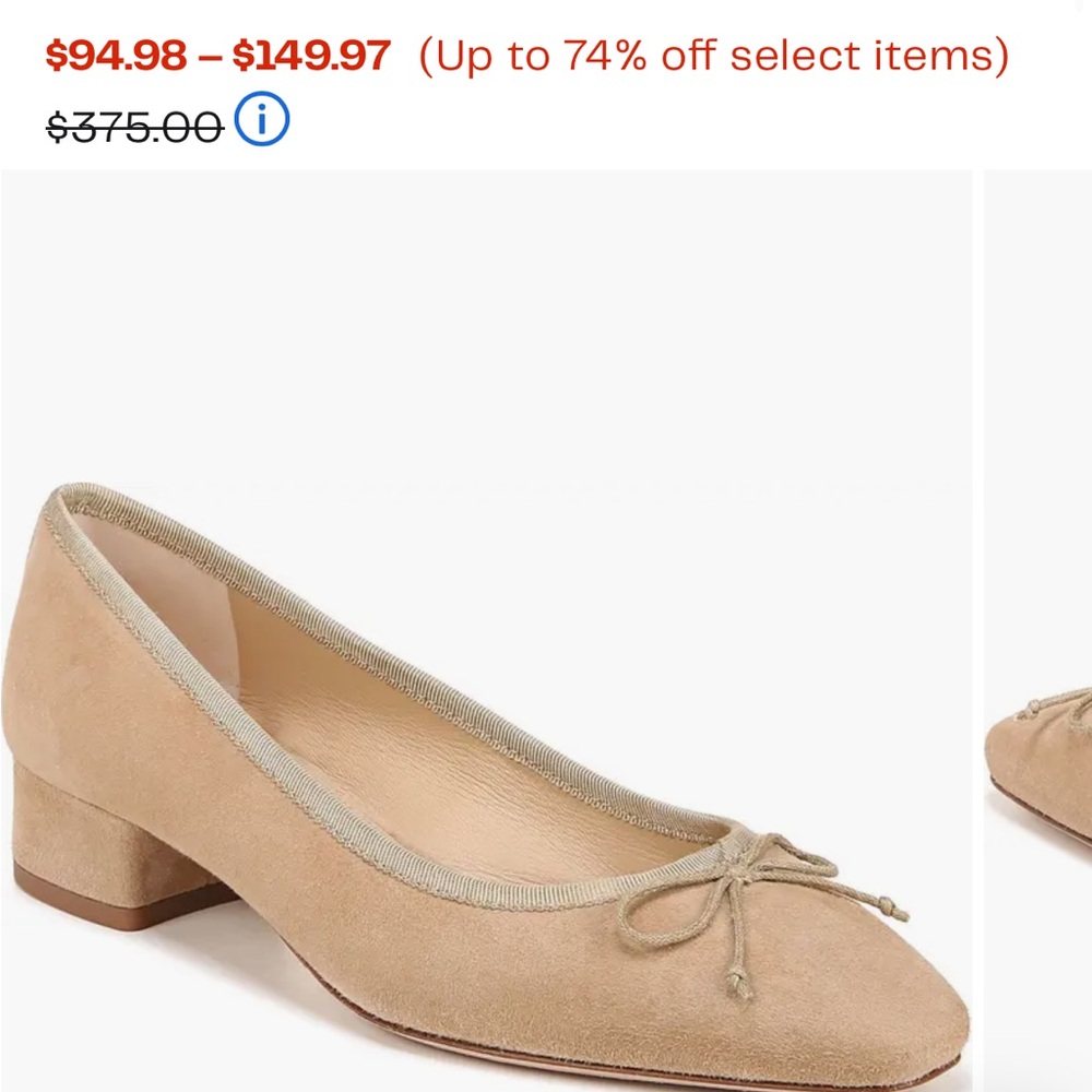 Veronica Beard, Cecile “Sand” Block Heel Women's Shoes - NEW NEVER WORN - Picture 3 of 10